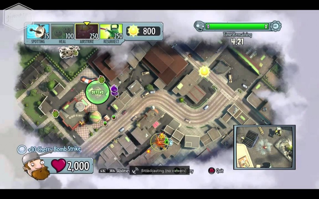 Xbox One Plants vs Zombies Twitch Broadcast Part 7A