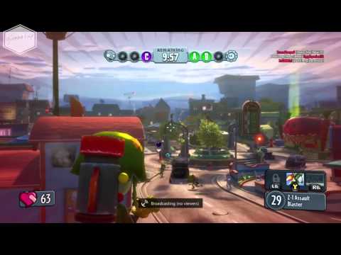 Xbox One Plants vs Zombies Twitch Broadcast Part 7B