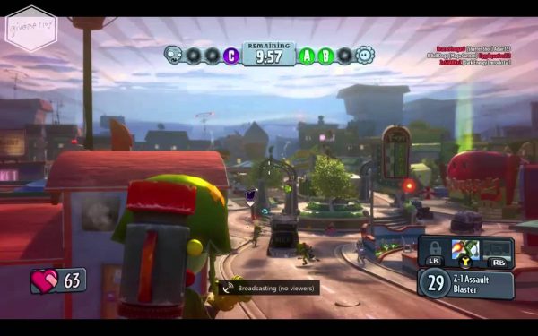 Xbox One Plants vs Zombies Twitch Broadcast Part 7B