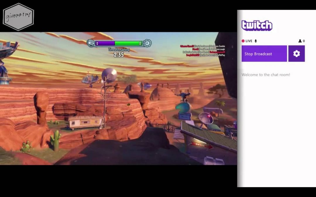 Xbox One Plants vs Zombies Twitch Broadcast Part 2