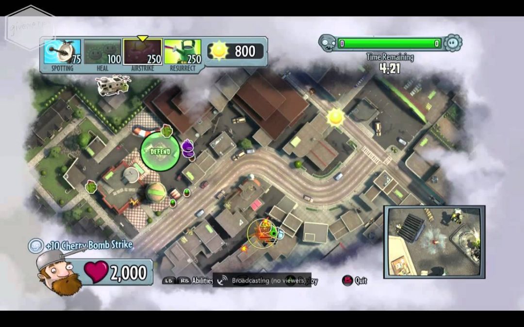 Xbox One Plants vs Zombies Twitch Broadcast Part 7A